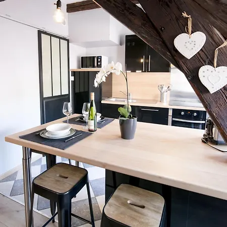 Au Coeur De Ferienhaus *